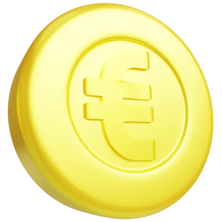 Euro  3D Icon