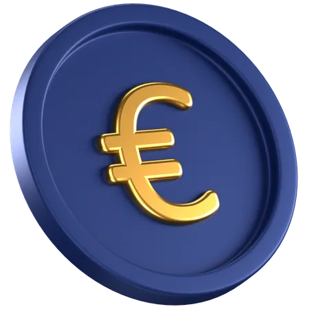 Euro  3D Icon