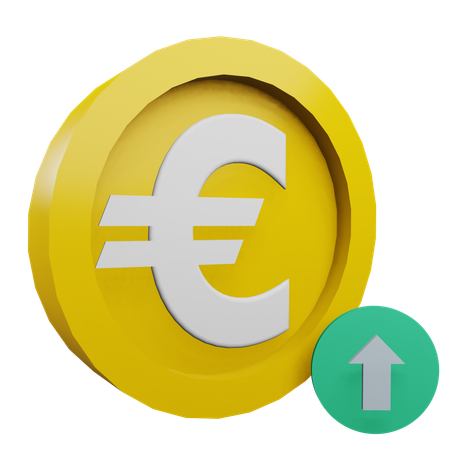 Euro  3D Icon