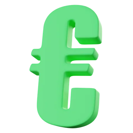 Euro  3D Icon