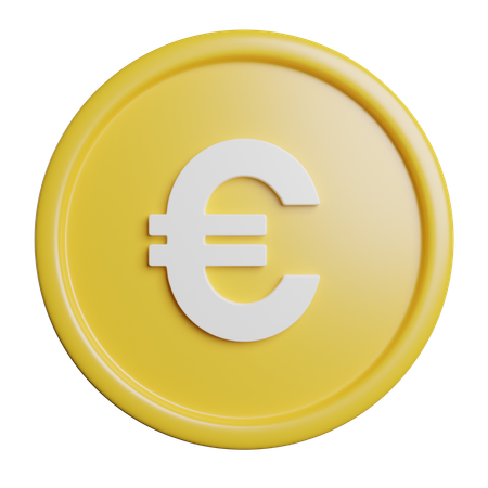 Euro  3D Icon