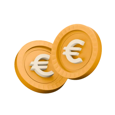 Euro  3D Icon