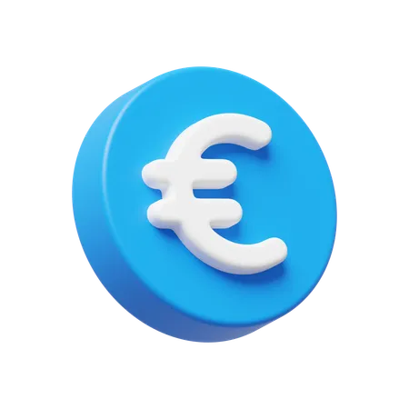 Euro  3D Icon