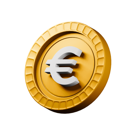 Euro  3D Icon