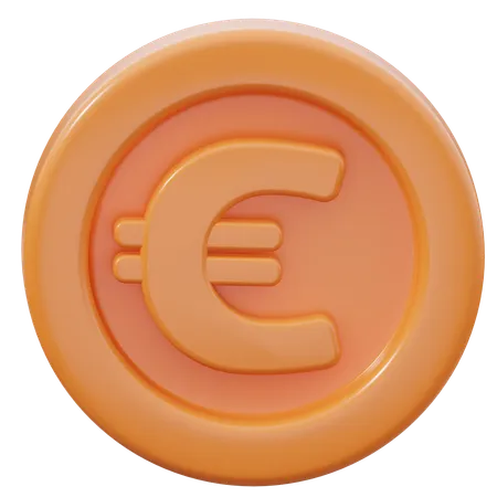 Euro  3D Icon