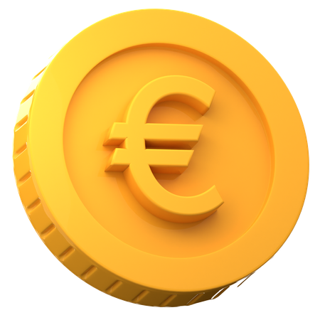 Euro  3D Icon