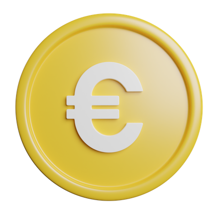 Euro  3D Icon