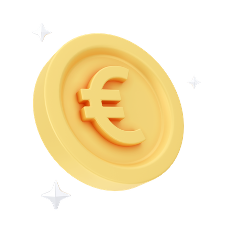 Euro  3D Icon