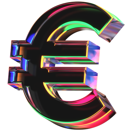 Euro  3D Icon