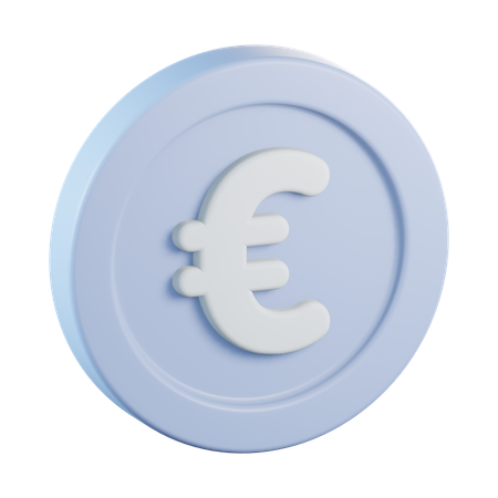 Euro  3D Icon