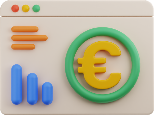 Euro-Analyse  3D Illustration