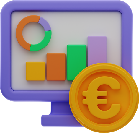 Euro-Analyse  3D Illustration