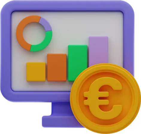 Euro-Analyse  3D Illustration