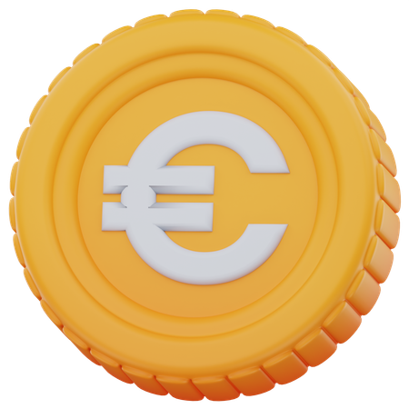 유로코인  3D Icon