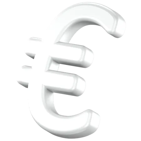 Euro Coin  3D Icon