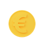 euro coin 3d logos