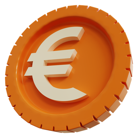 Euro Coins  3D Icon
