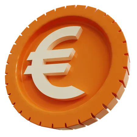 Euro Coins  3D Icon