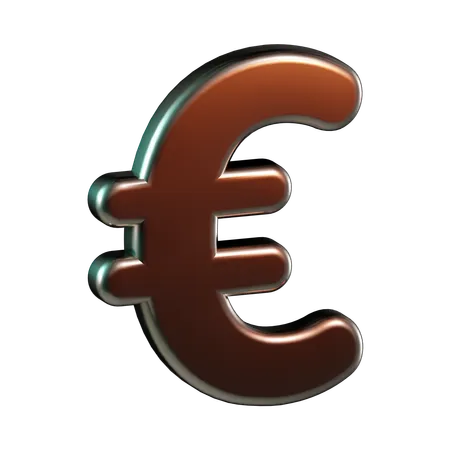 Euro currency  3D Icon