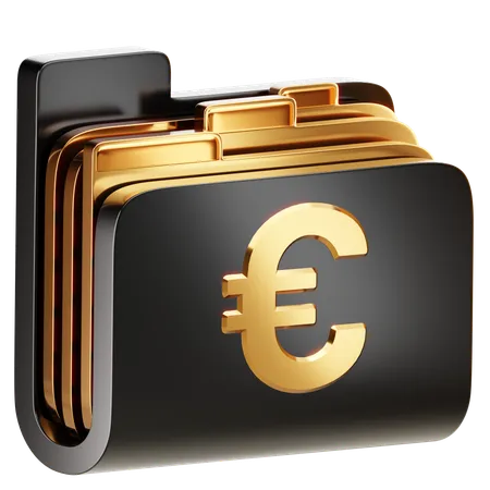 Euro Currency  3D Icon