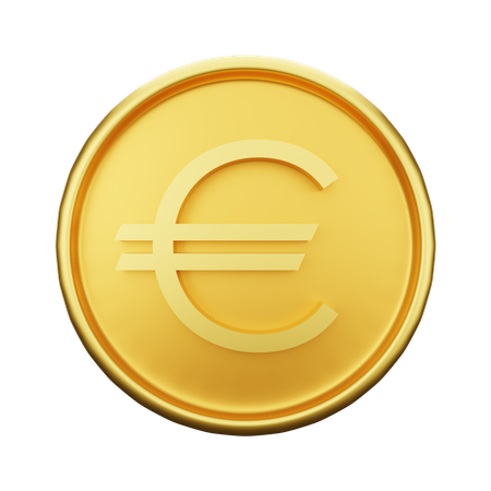 Euro Currency  3D Illustration