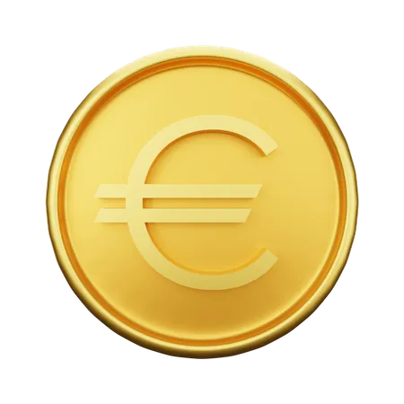 Euro Currency  3D Illustration