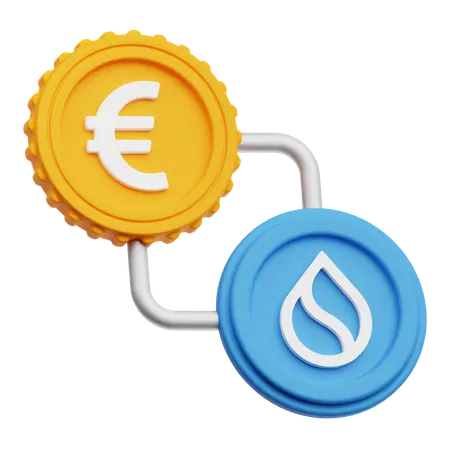 Euro Exchange  3D Icon