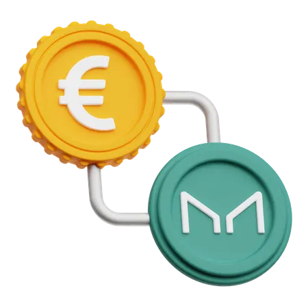 Euro Exchange  3D Icon