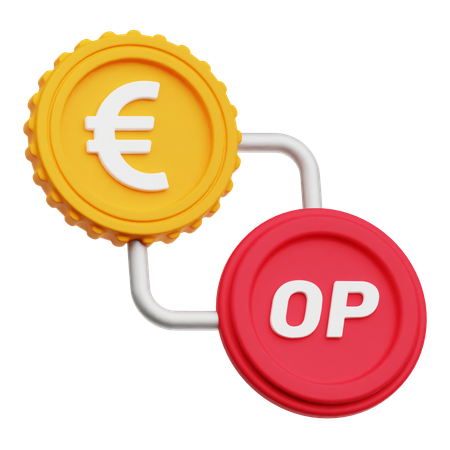 Euro Exchange  3D Icon