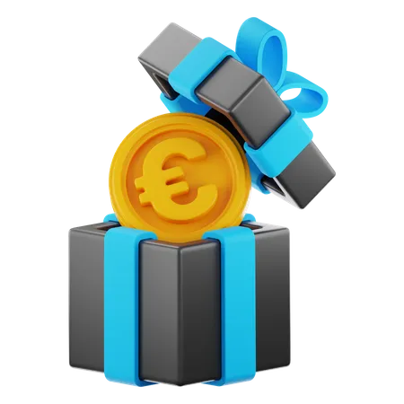 Euro Gift  3D Icon