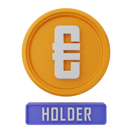 Euro Holder  3D Icon