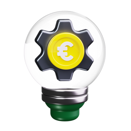 Euro Idea  3D Icon