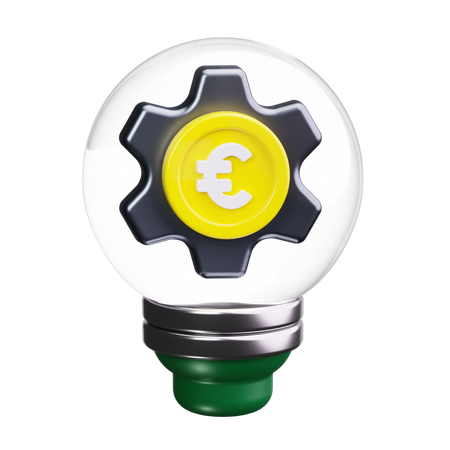 Euro Idea  3D Icon