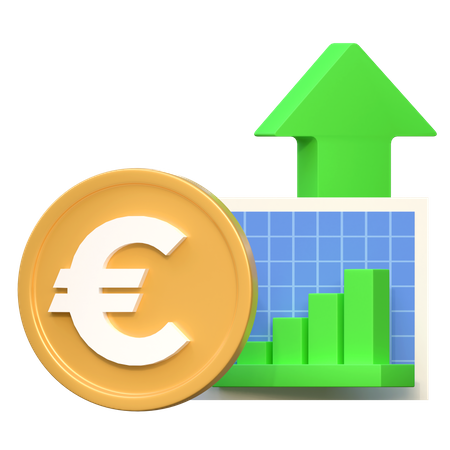 Euro-Investmentpreis steigt  3D Icon