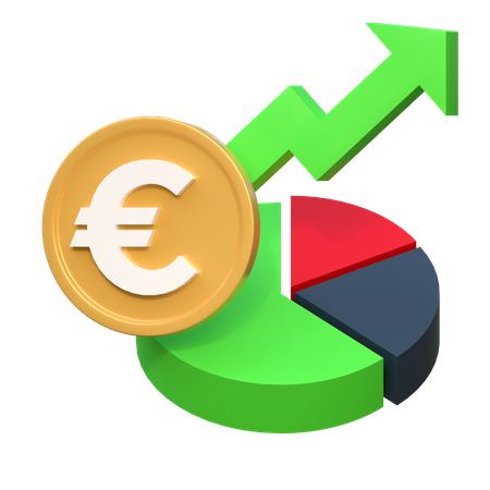 Euro-Investmentpreis steigt  3D Icon