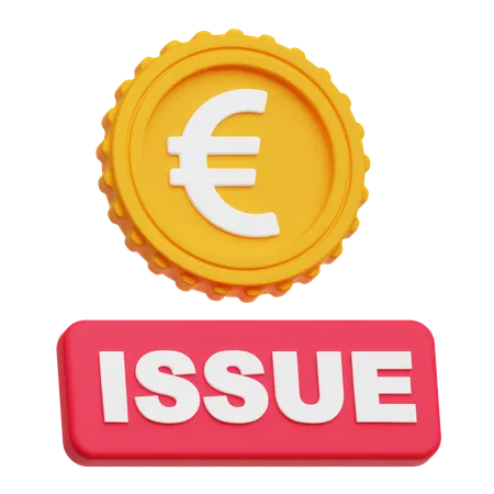 Euro Issue  3D Icon