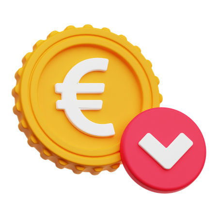 Euro Loss  3D Icon