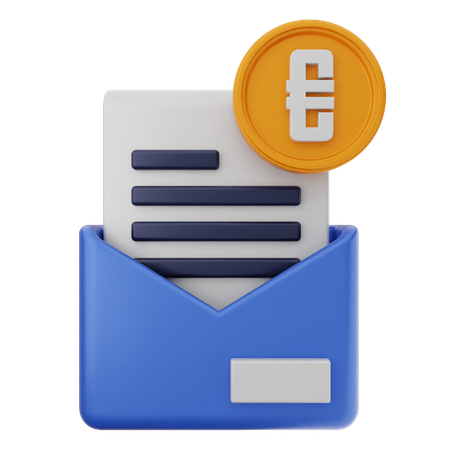 Correio do euro  3D Icon