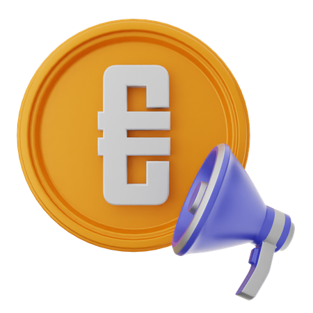 Euro Marketing  3D Icon