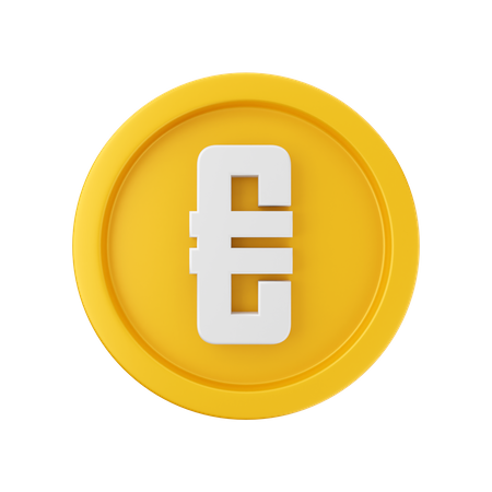 Euro-Münze  3D Icon