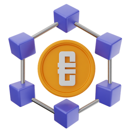 Euro Network  3D Icon