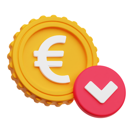 Perda de euros  3D Icon