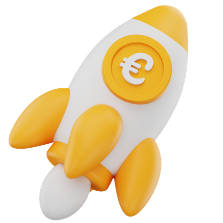 Transfert rapide de pièces en euros  3D Icon