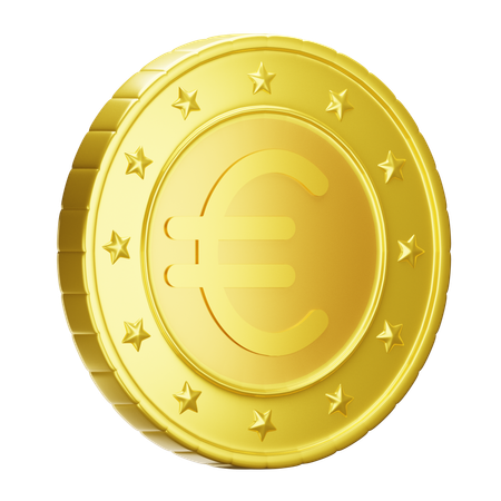 Euro Symbol  3D Icon