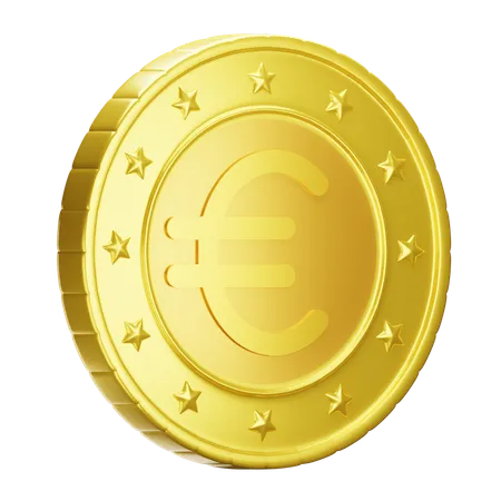 Euro Symbol  3D Icon