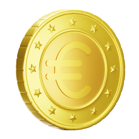 Euro Symbol  3D Icon
