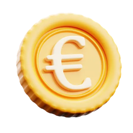 Euro União Europeia  3D Icon