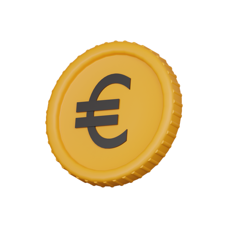 Euro-Münze  3D Icon