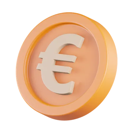 Euro-Münze  3D Icon