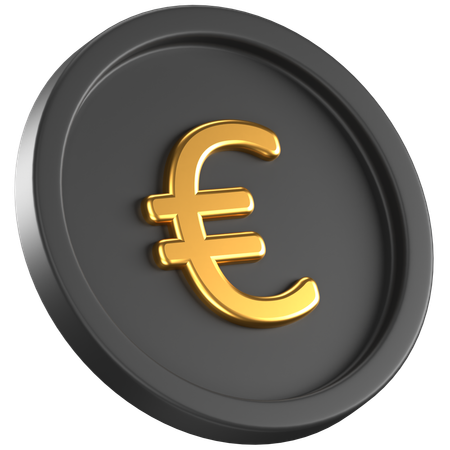 Euro-Münze  3D Icon